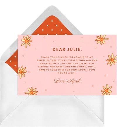 How To Create The Perfect Bridal Shower Thank You Cards STATIONERS