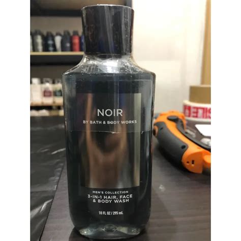 Authentic Bath Body Works Noir 3 IN 1 Face Hair Body Wash 295mL