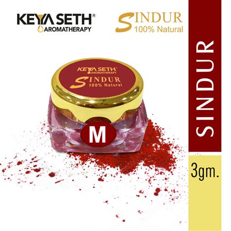 Keya Seth Aromatherapy Natural Sindoor Powder Maroon Buy Keya