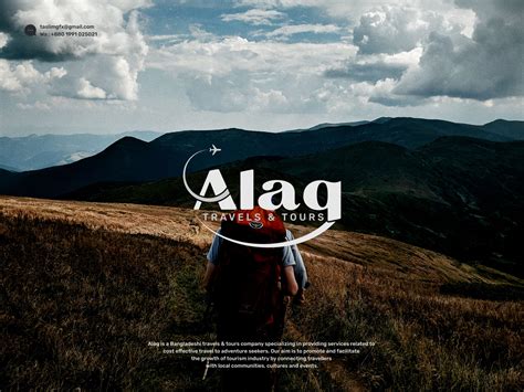 Alaq Travels Tours Logo By Md Taslim Uddin On Dribbble