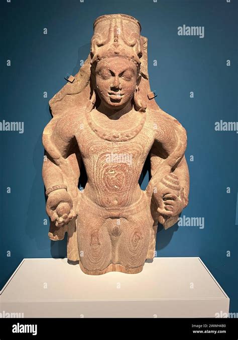 Vishnu Sandstone Northern India Gupta Period Late 4th 5th Century