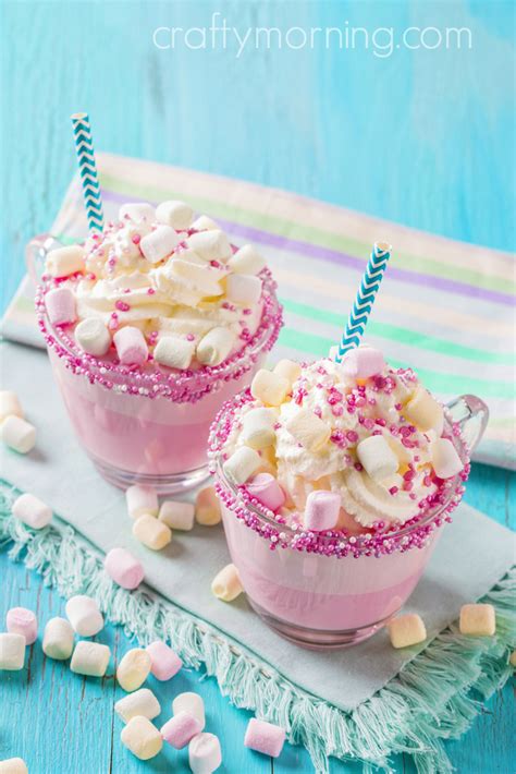 Unicorn Hot Chocolate Crafty Morning