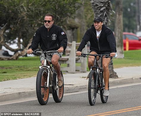 Arnold Schwarzenegger Teams Up With Son Joseph Baena For A Bike Ride