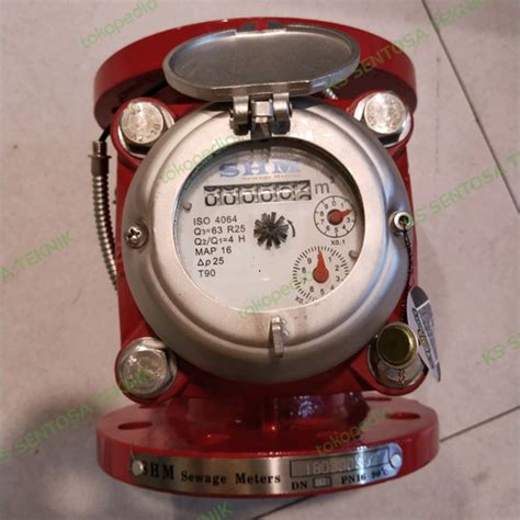 Jual Flow Meter Shm Flange Inch Dn Meteran Air Limbah Shm