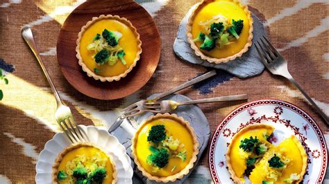 Ricetta Tartellette Con Broccoli Allo Zafferano La Cucina Italiana