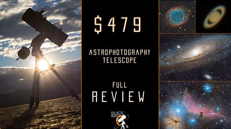 REVIEW OF OUR 479 TELESCOPE ORION 8 ASTROGRAPH F 3 9