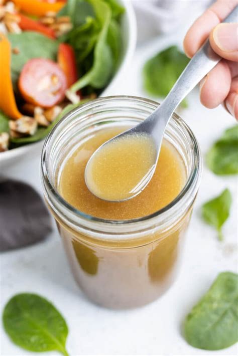 Apple Cider Vinaigrette Dressing Evolving Table