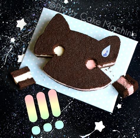 Recipetutorial Jumbo Cookie Cat Mousse Cake Pretty Cakes Cake