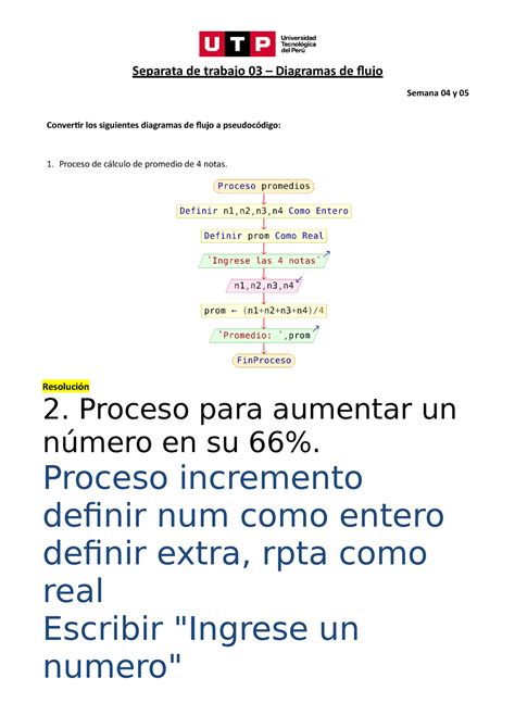 Separata 03 Unidad 01 USALO BIEN Separata De Trabajo 03 Diagramas