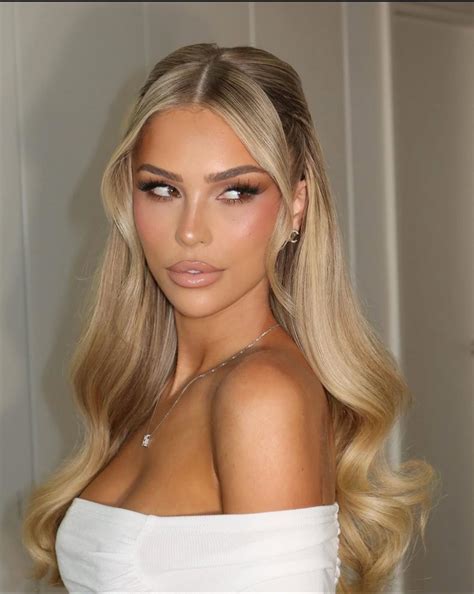 Pin by Kylie Tuncap on Bridesmaid | Blonde wedding hair, Bridal hair