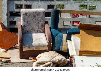 Old Furniture Thrown Out On Street Stock Photo 2194389207 | Shutterstock