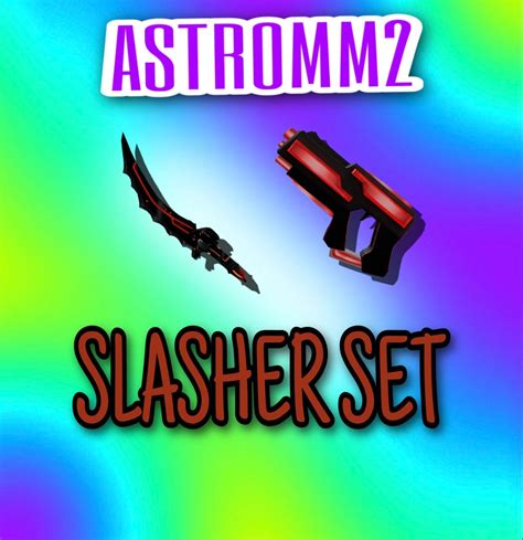 Slasher Set Mm2 Very Cheap Read Item Details Etsy