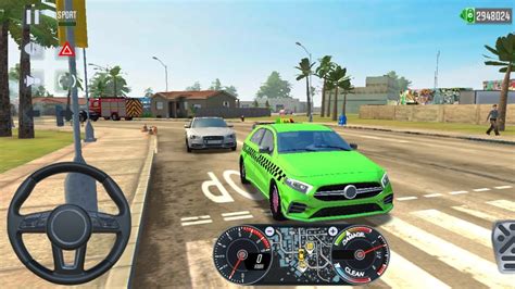 Taxi Sim 2020 Car Simulator Mercedes Benz A200 Driving Miami City