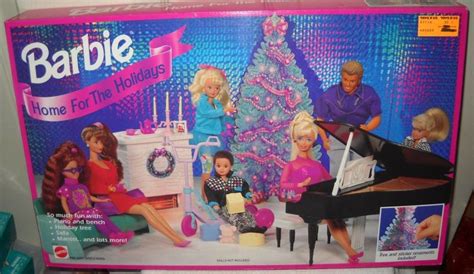 Pin By Melinda Griffith On Playsets Barbie Mattel Christmas Barbie