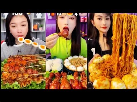 15 MINUTES ASMR CHINESE FOOD MUKBANG EATING SHOW 먹방 ASMR 중국먹방 BIG