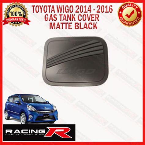 Toyota Wigo To Gas Tank Cover Matte Black Garnish