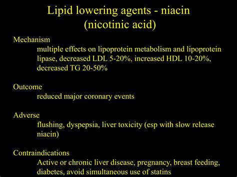 PPT Drugs And Dyslipidemias Statins And Other Lipid And