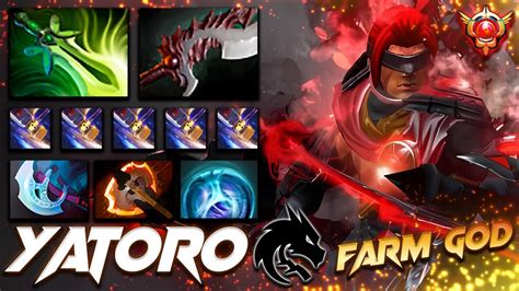 Yatoro Anti Mage Farm God Dota Pro Gameplay Watch Learn Youtube