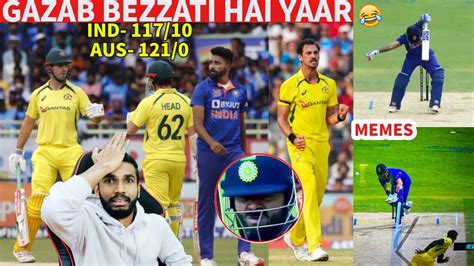 Starc Wicket Haul Ind Vs Aus Nd Odi Highlights Suryakumar