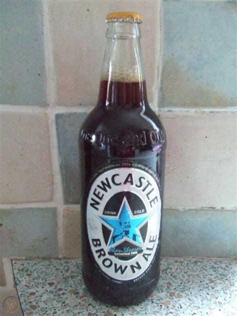 ALAN SHEARER TESTIMONIAL 2006: NEWCASTLE BROWN ALE BOTTLE (UNOPENED ...