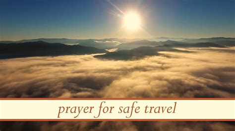 prayer for safe travel and protection - Impressed Management