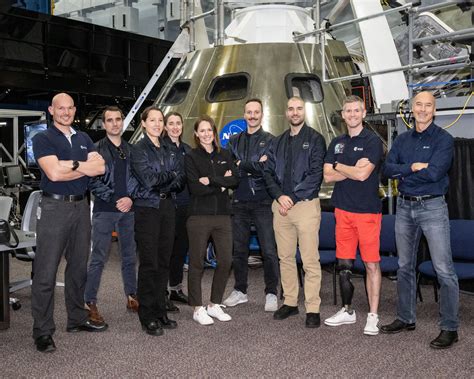 ESA - ESA astronauts at NASA's JSC