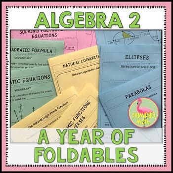 Algebra Curriculum Foldables Flamingo Math By Flamingo Math By