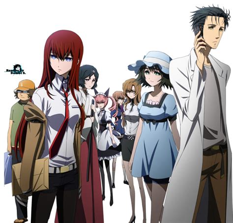 Steins Gate Anime Fandoms Hashida Itaru Makise Kurisu