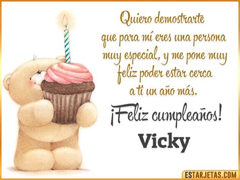 Feliz Cumplea Os Vicky Im Genes Tarjetas Y Mensajes