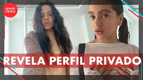 Rosalía 2 0 la cantante revela que tiene un perfil privado en redes y