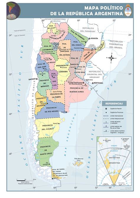 Argentina Political Map Ex