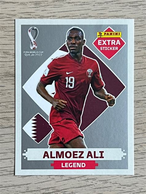 Panini WC Qatar 2022 Almoez Ali Legend Silver Extra Catawiki