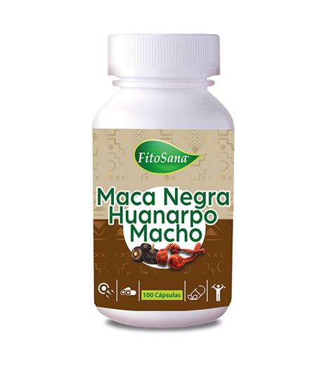 Maca Negra Con Huanarpo Macho Unidades Fitosana Per