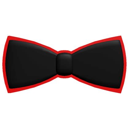 Cartoony Red Bow Tie Roblox