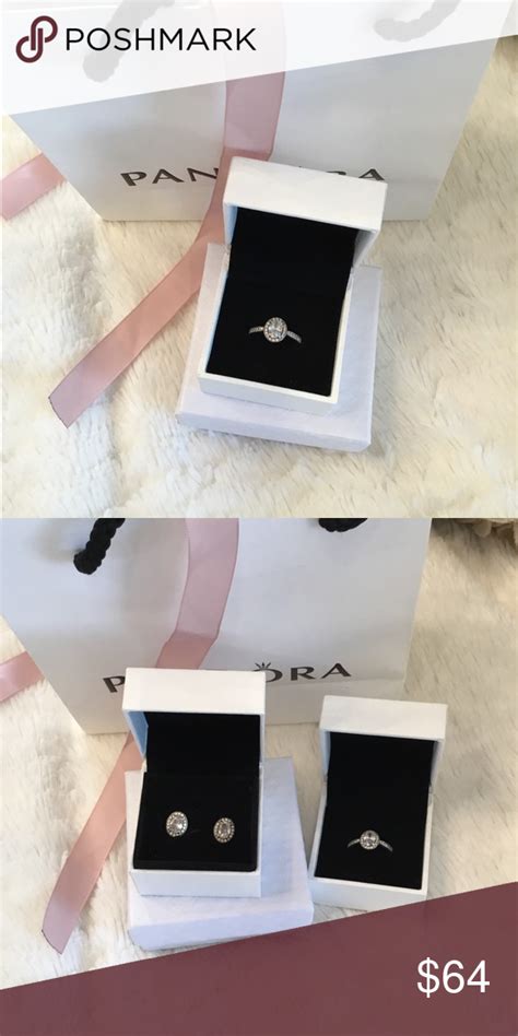 Pandora Oval Ring Box And Bag Included 💓💎 Pandora Jewelry Rings