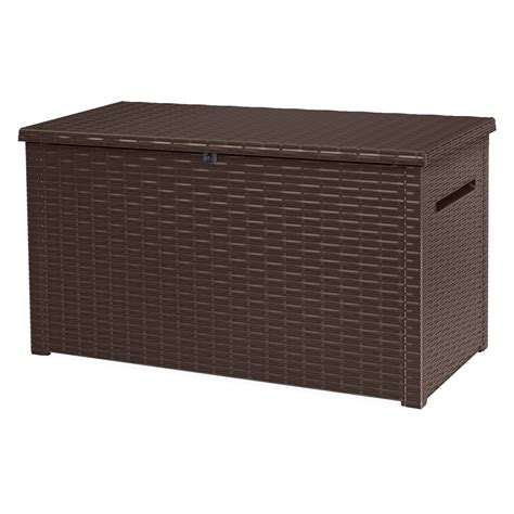 Keter Java 230 Gallon XL Durable Resin Outdoor Deck Box Storage