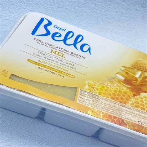 Cera Quente Em Barra Depil Bella Mel 1KG