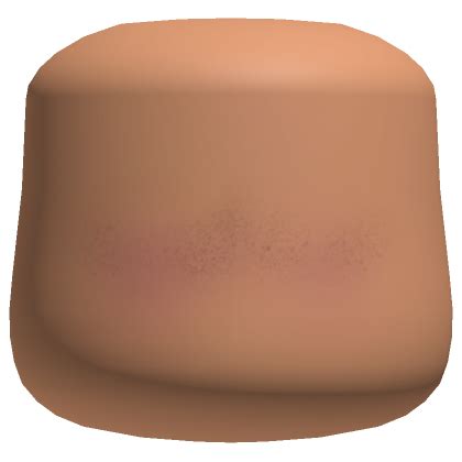 Faceless Freckle Blush Cheek Head Nougat Skin Tone Roblox Item