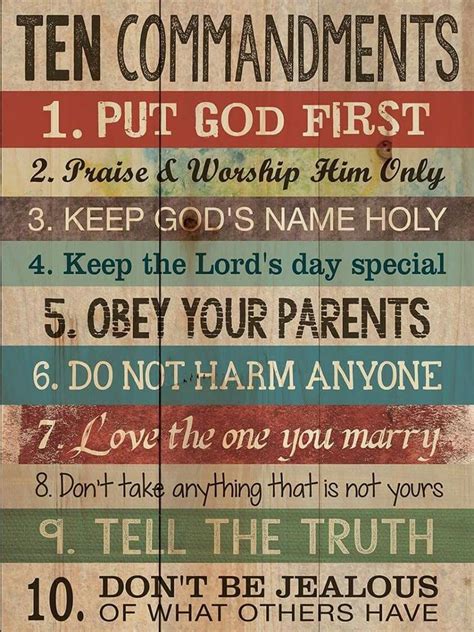 10 commandments bible verse - venuereka