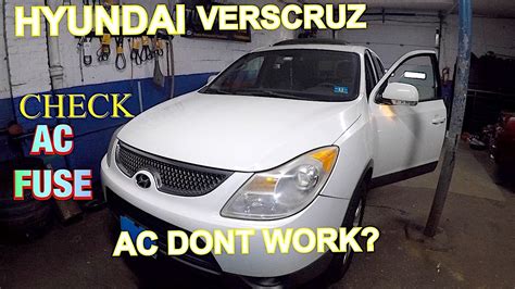 Hyundai Veracruz AC Dont Work Check Ac Fuse AC FUSE For Ac Compressor