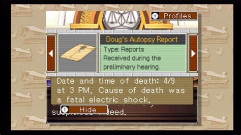 Screenshot Of Phoenix Wright Ace Attorney Trials And Tribulations