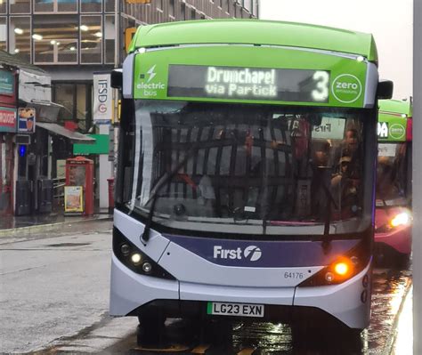 64176 LG23 EXN First Greater Glasgow BYD ADL Enviro200 D Flickr