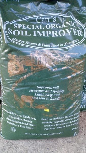 Carrs Special Organic Soil Improver Compost Bark And Mulches