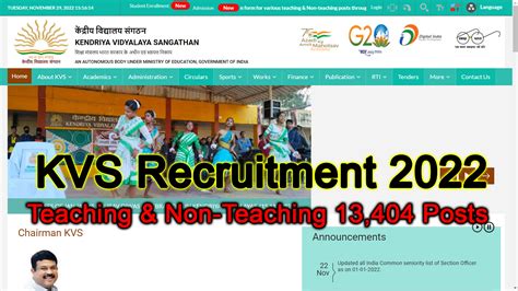 Kvs Prt Recruitment 2022 Notification And Apply Link 2022