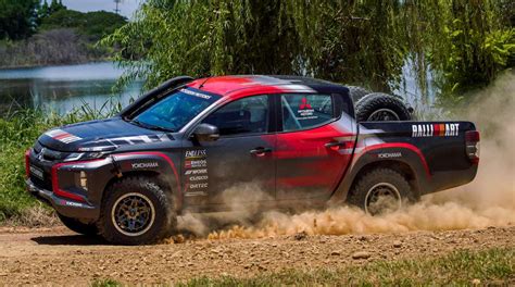 Mitsubishi Triton T1 Ralliart Asia Cross Nation Rally 2022 Masih Guna