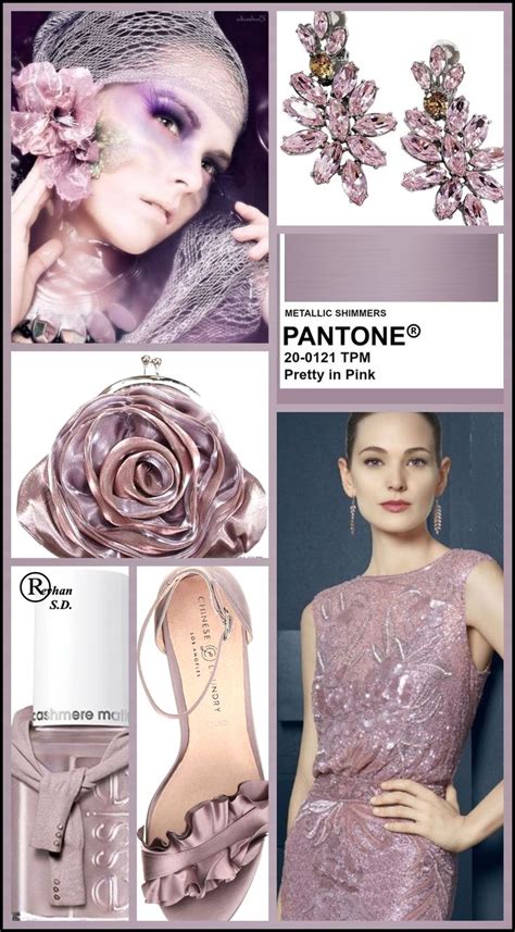 Pantone Metallic Shimmers Pretty In Pink By Reyhan S D