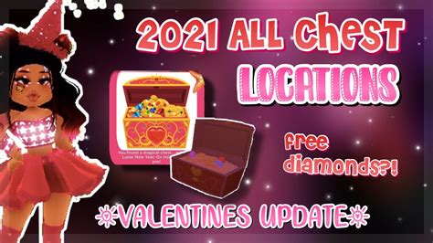 All Lunar New Year Chest Locations In The New Royale High Update ♡ Valentine S Update Youtube