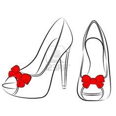 Risultati Immagini Per Scarpe Disegni High Heels Images Shoe Art