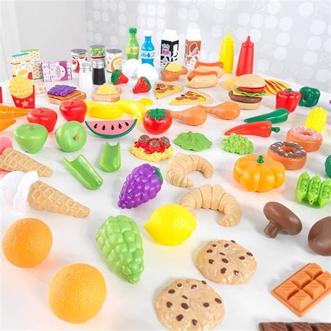 Comida De Juguete Deliciosa Kidkraft 115 Pzas Deluxe Tasty Meses Sin