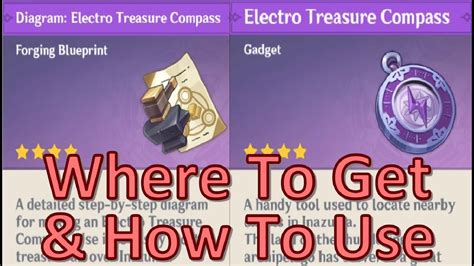 How To Get And Use Electro Treasure Compass Youtube